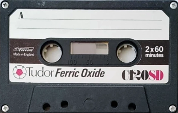 Compact Cassette Tudor Photographic SD 120 Type I Normal UK