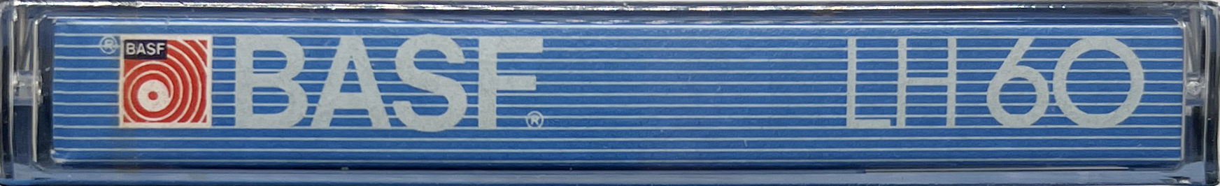Compact Cassette BASF LH 60 Type I Normal 1982 Europe
