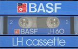 Compact Cassette BASF LH 60 Type I Normal 1982 Europe