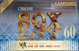 Compact Cassette Samsung SQX 60 Type II Chrome USA