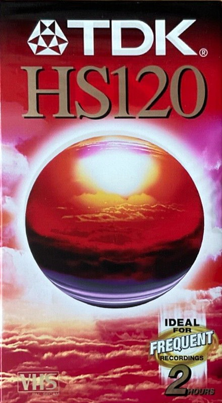 VHS, Video Home System TDK HS 120 Type I Normal Australia, Europe