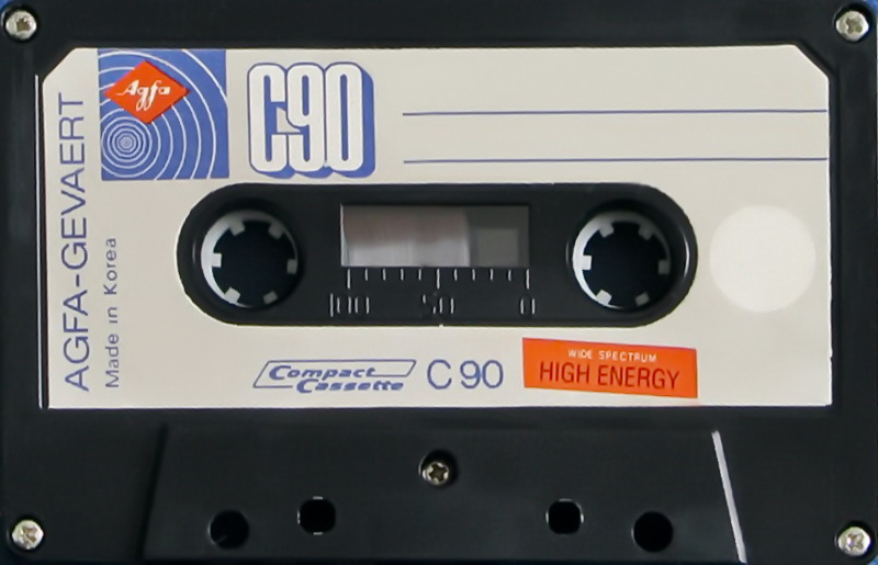 Compact Cassette: AGFA  - High Energy 90