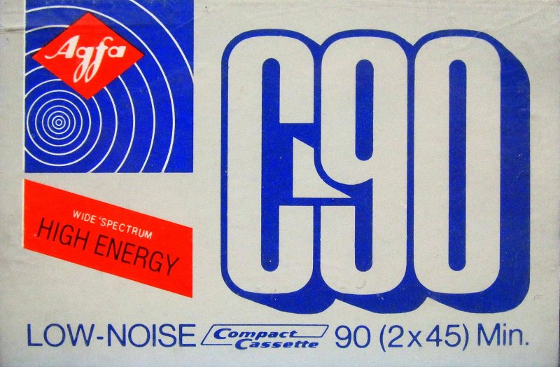 Compact Cassette: AGFA  - High Energy 90