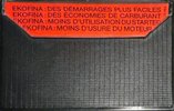 Compact Cassette FINA EKOFINA 55 "Audio Tek" Type I Normal France
