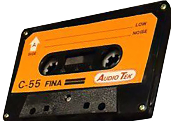 Compact Cassette FINA EKOFINA 55 "Audio Tek" Type I Normal France