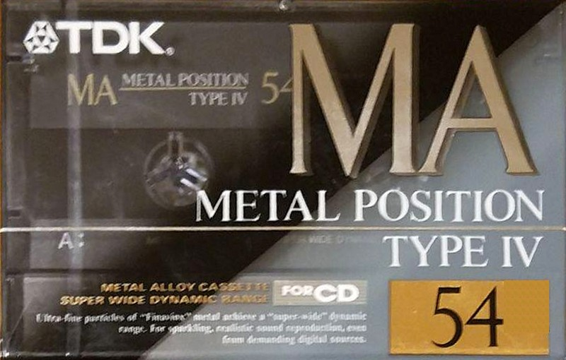 Compact Cassette: TDK  - MA 54