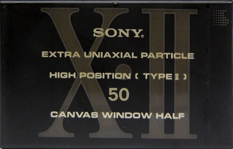 Compact Cassette: Sony  - XII 50