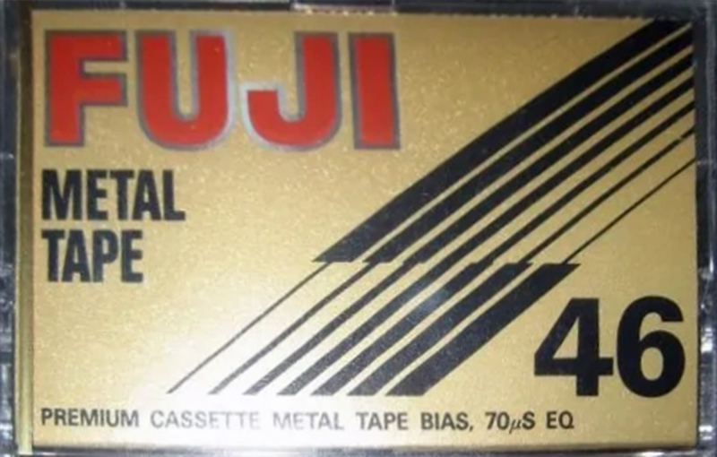 Compact Cassette Fuji Metal Tape 46 Type IV Metal 1977 Europe, North America