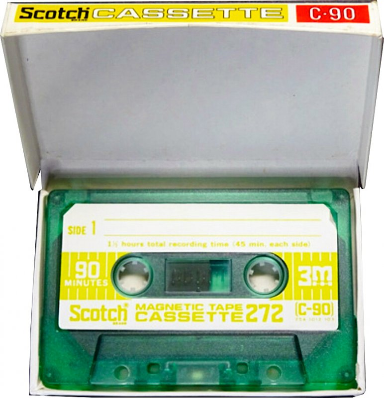 Compact Cassette Scotch 272 90 Type I Normal 1970 Japan