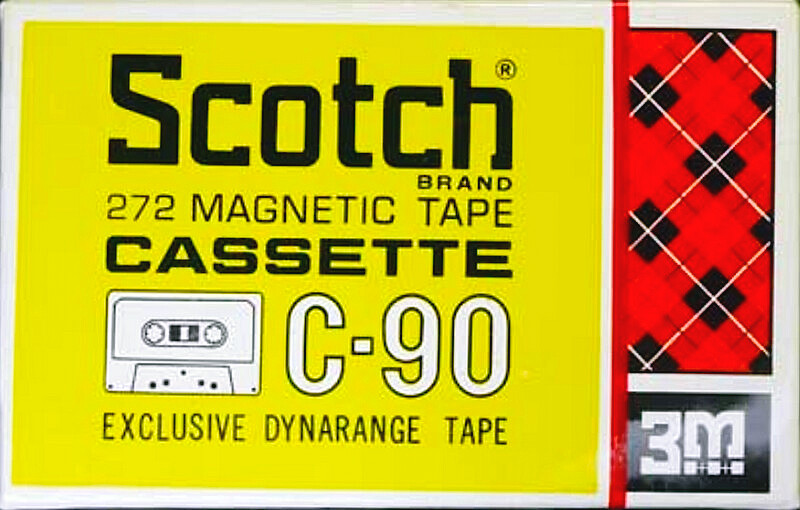 Compact Cassette Scotch 272 90 Type I Normal 1970 Japan