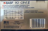 3 pack BASF Chromdioxid Extra II 90 "CR-E II" Type II Chrome 1985 Europe