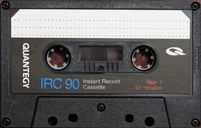 Compact Cassette Quantegy IRC 90 Type I Normal 1996 USA