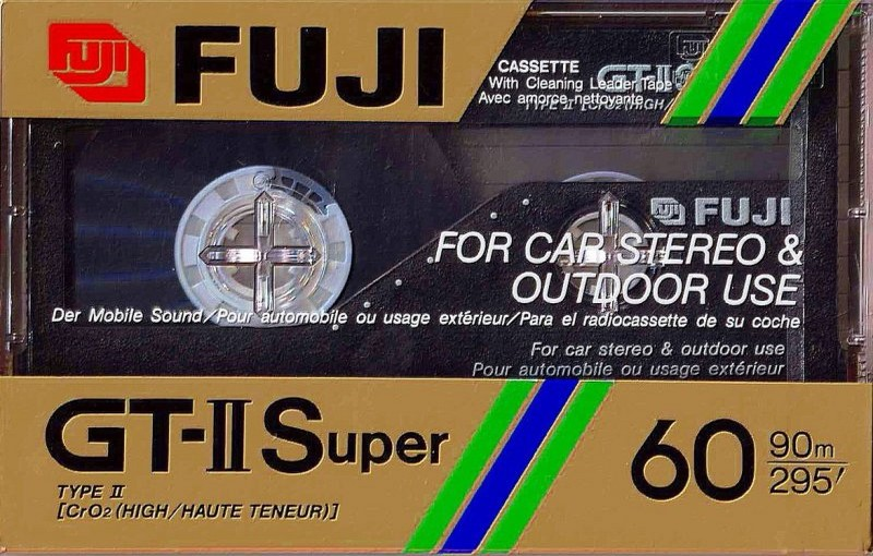 Compact Cassette: FUJI Fuji - GT-II Super 60