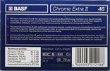 Compact Cassette BASF Chrome Extra II 46 Type II Chrome 1990 Europe