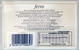 Compact Cassette Continent / Continente Ferro 60 Type I Normal 1984 France