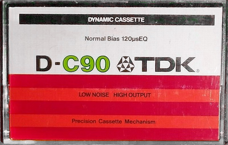 Compact Cassette TDK D 90 Type I Normal 1979 USA