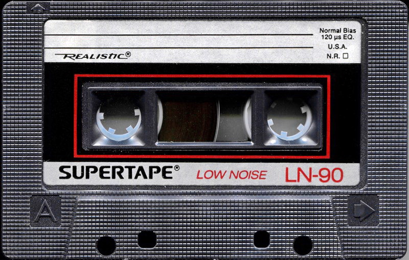 Compact Cassette: Realistic SUPERTAPE - LN 90