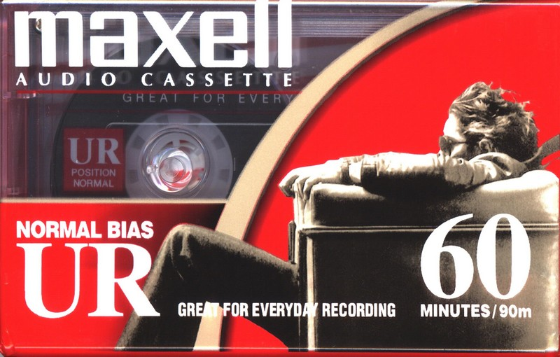 Compact Cassette Maxell UR 60 Type I Normal 2002 North America