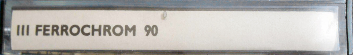 Compact Cassette Polimer 60 Type III Ferro Chrome 1983 Hungary