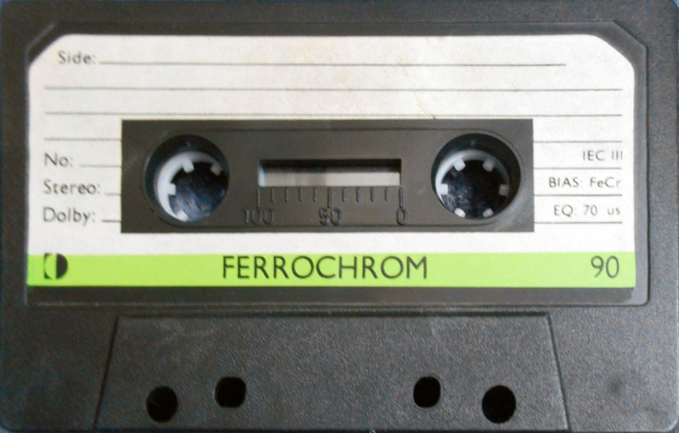 Compact Cassette Polimer 60 Type III Ferro Chrome 1983 Hungary