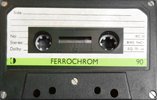 Compact Cassette Polimer 60 Type III Ferro Chrome 1983 Hungary
