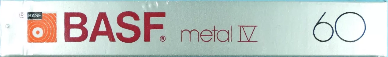 Compact Cassette BASF Metal IV 60 Type IV Metal 1981 Europe