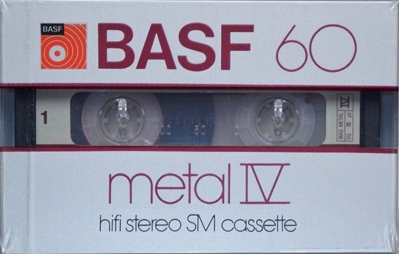 Compact Cassette: BASF  - Metal IV 60