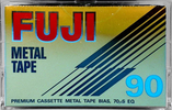 Compact Cassette Fuji Metal Tape 90 Type IV Metal 1977 Europe, North America