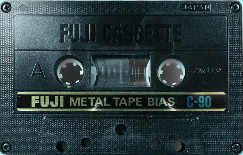 Compact Cassette Fuji Metal Tape 90 Type IV Metal 1977 USA