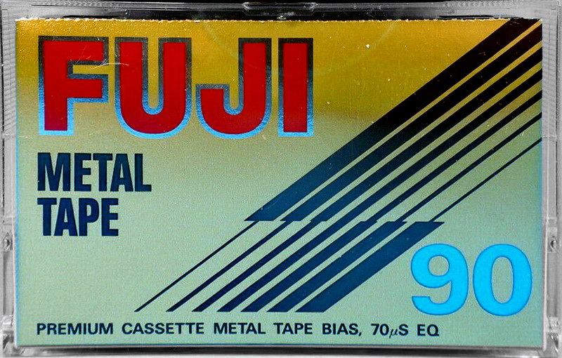 Compact Cassette Fuji Metal Tape 90 Type IV Metal 1977 USA