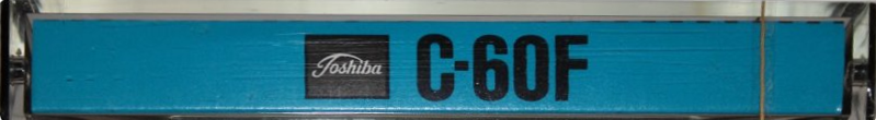 Compact Cassette Toshiba F 60 Type I Normal 1975 Japan