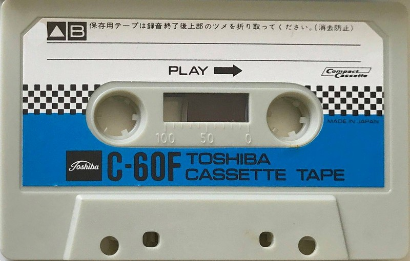 Compact Cassette:  Toshiba - F 60