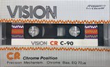 Compact Cassette Vision CR 90 Type II Chrome 1982 Europe