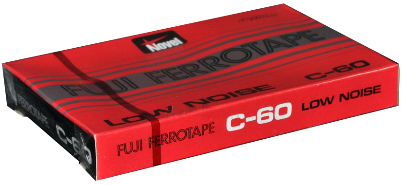 Compact Cassette Novel Ferrotape 60 Type I Normal 1975 Japan