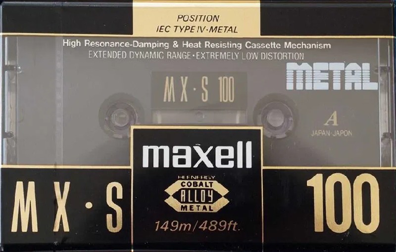 Compact Cassette: Maxell / Hitachi Maxell - MX-S 100