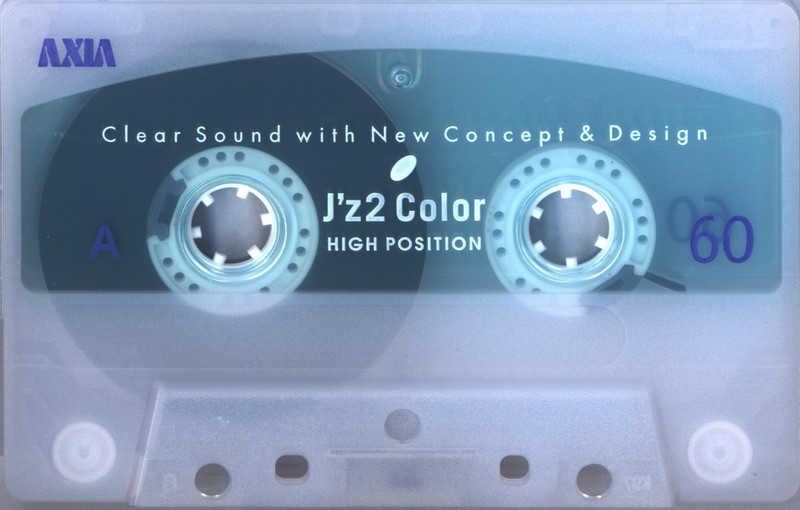 Compact Cassette: FUJI AXIA - J`z 2 Color 60