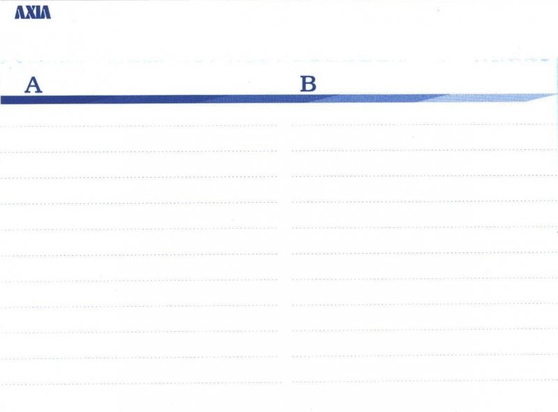 Compact Cassette AXIA J`z 2 Color 60 "JZ2K 60" Type II Chrome 2002 Japan