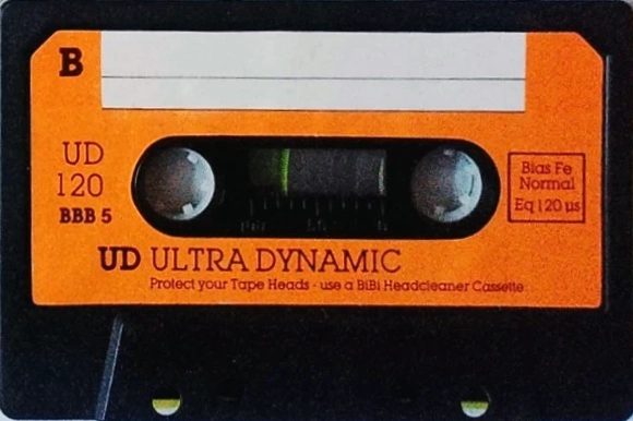 Compact Cassette Bibi UD 120 Type I Normal 1980 Europe