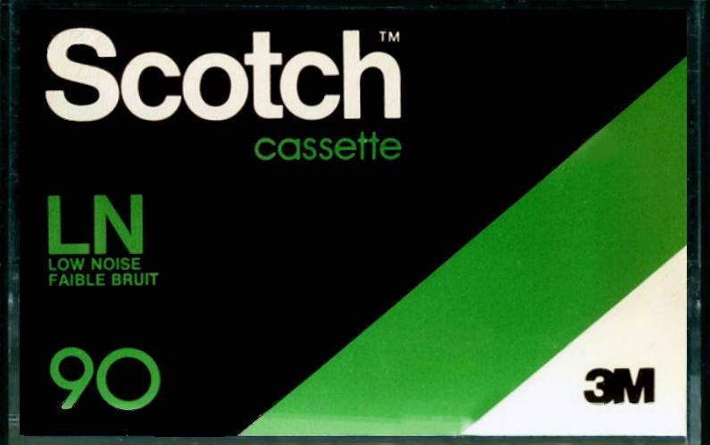 Compact Cassette Scotch LN 90 Type I Normal 1981 Europe