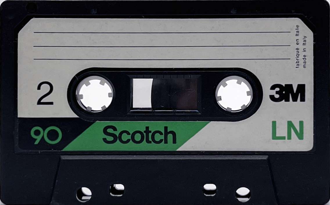 Compact Cassette Scotch LN 90 Type I Normal 1981 Europe