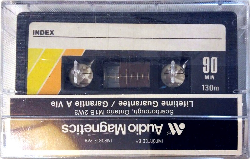 Compact Cassette Audio Magnetics XHE LN 90 Type I Normal 1979 Canada