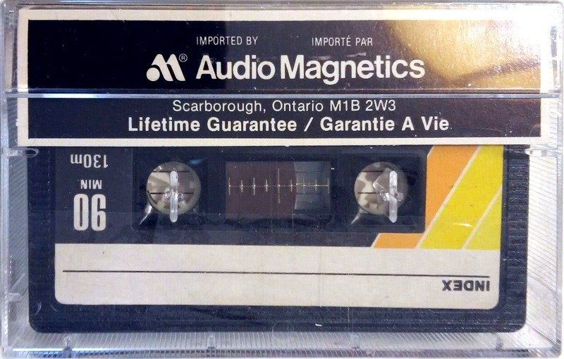 Compact Cassette:  Audio Magnetics - XHE LN 90