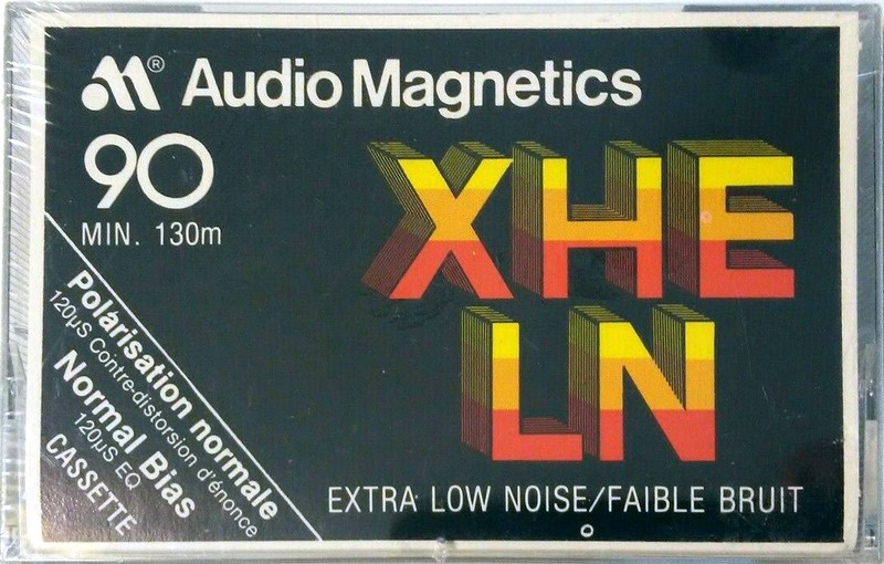 Compact Cassette:  Audio Magnetics - XHE LN 90