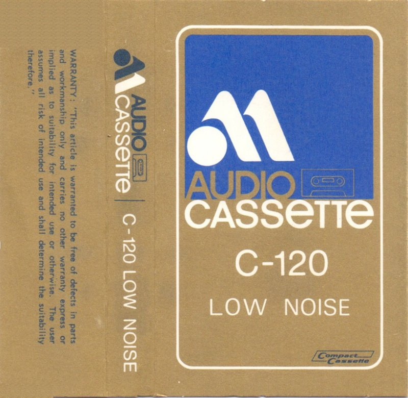 Compact Cassette:  Audio Magnetics -  120