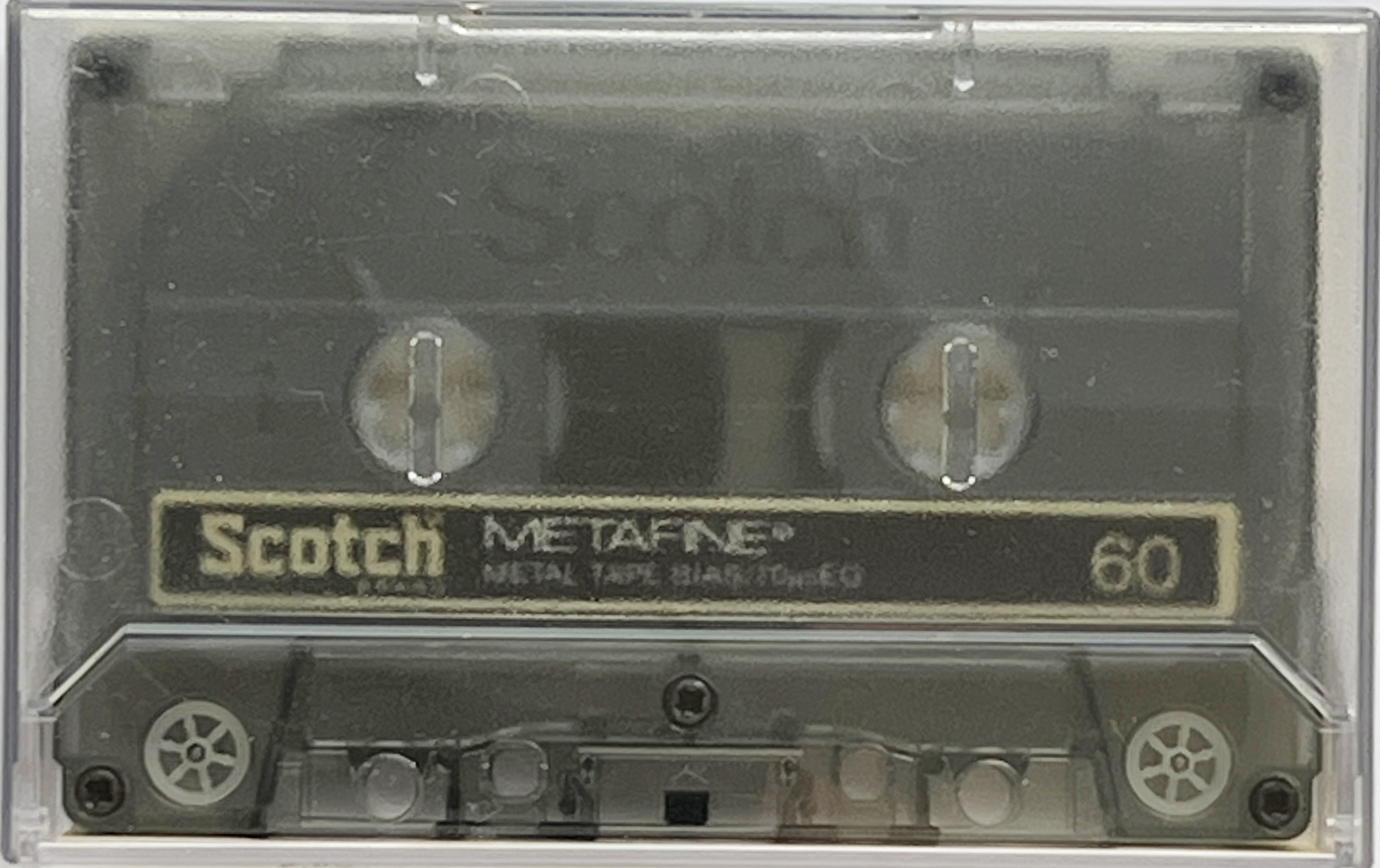 Compact Cassette Scotch Metafine 60 Type IV Metal 1979 Europe