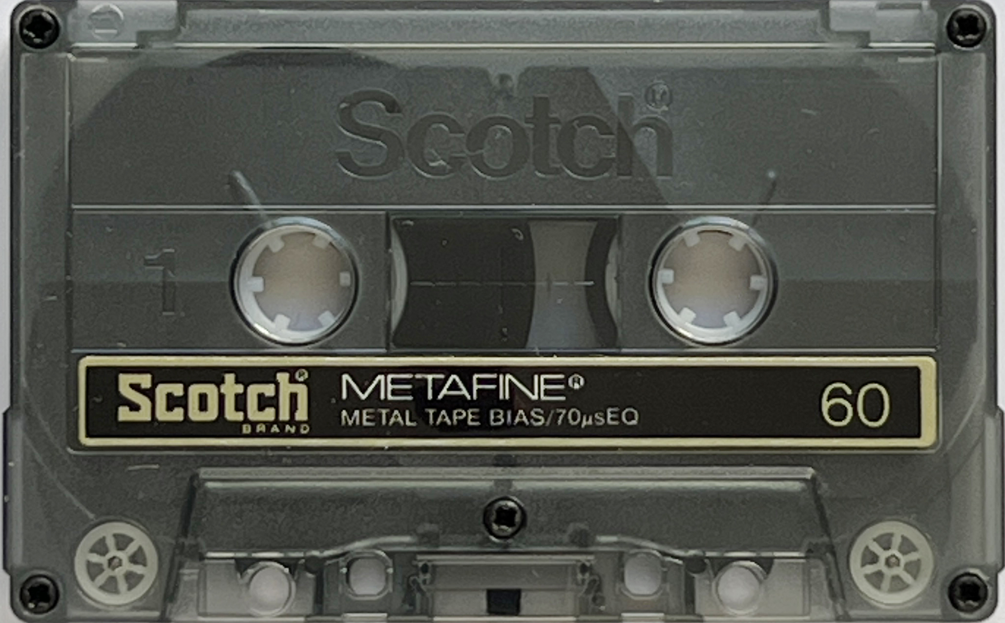 Compact Cassette Scotch Metafine 60 Type IV Metal 1979 Europe