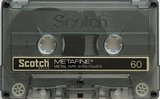 Compact Cassette Scotch Metafine 60 Type IV Metal 1979 Europe