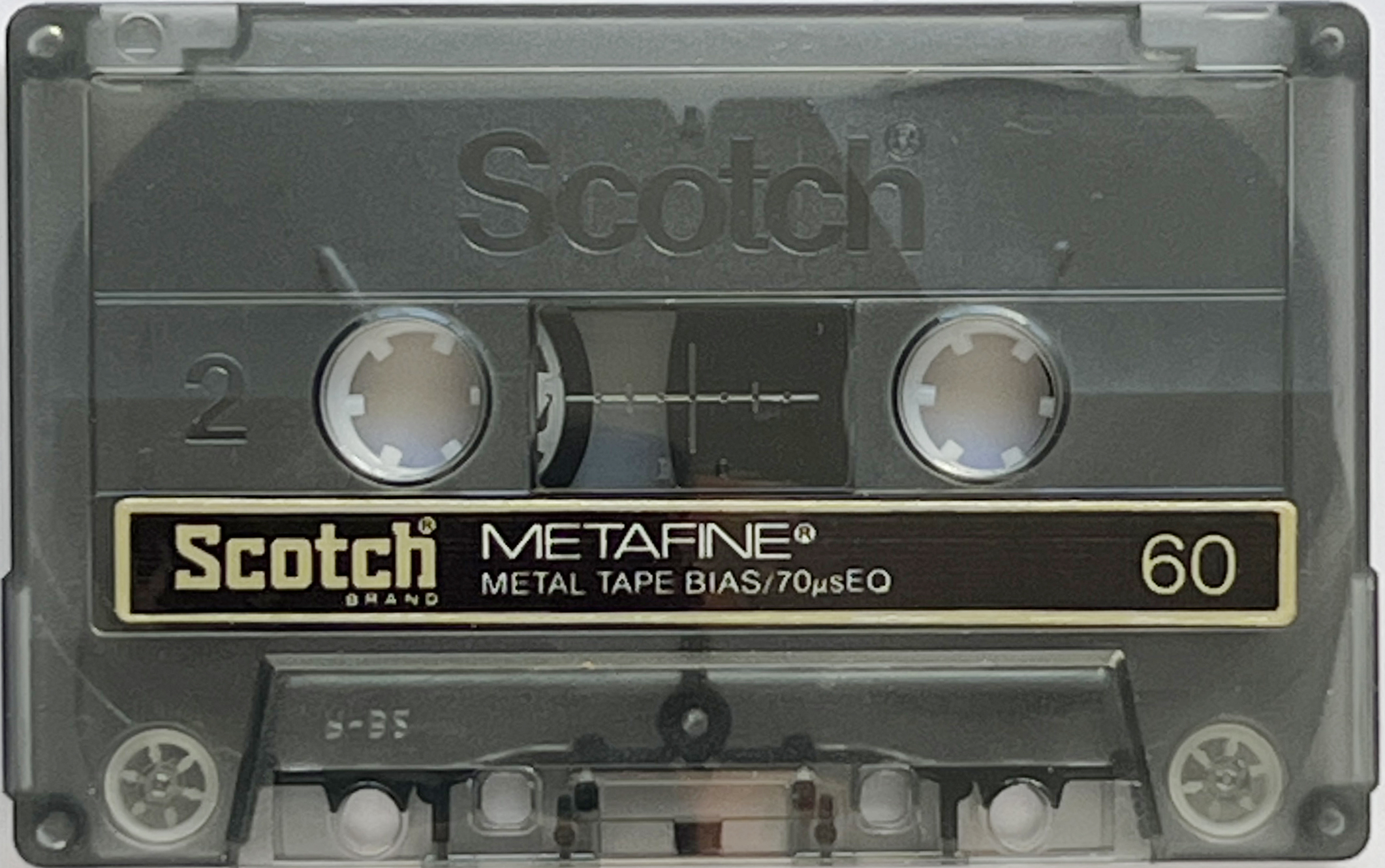Compact Cassette Scotch Metafine 60 Type IV Metal 1979 Europe