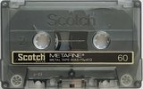 Compact Cassette Scotch Metafine 60 Type IV Metal 1979 Europe