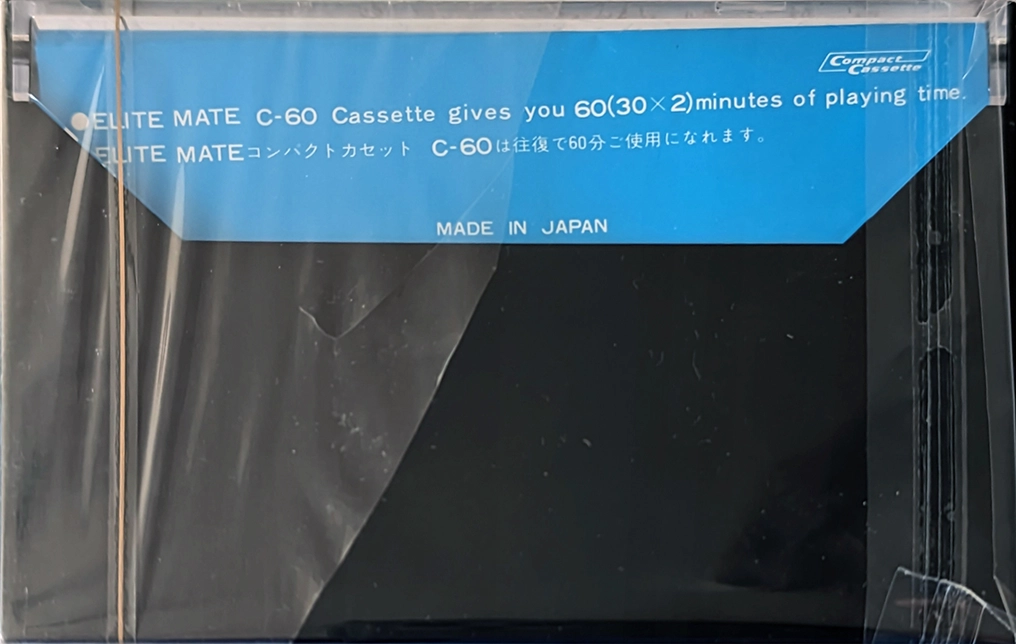 Compact Cassette Elite Mate 60 Type I Normal Japan